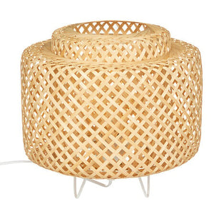 Настолна лампа atmosphera Liby, 27 cm, Бамбук