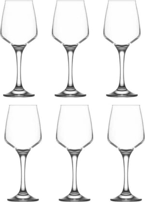 Сет чаши за червено вино LAV Lal, 330 мл, 6 бр