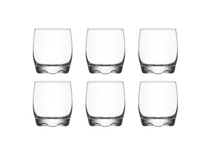 Сет чаши за уиски LAV Adora, 290 мл, 6 бр