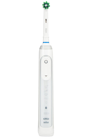 Електрическа четка за зъби Oral-B Genius X 80354130, Бял