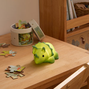 Детска нощна лампа с батерии atmosphera Dinosaur, 9x17 cm