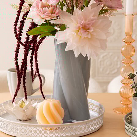 Свещник atmosphera Pila, Стъкло, 31 cm