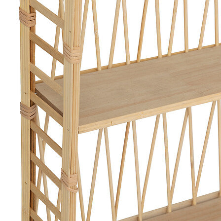 Рафт за стена atmosphera Anahi, MDF, Бамбук, 74x45 см