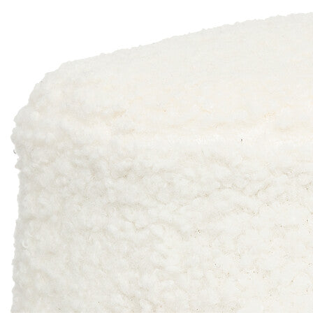 Табуретка atmosphera Inuit, Букле, Бял