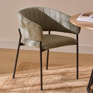 Трапезен стол с подлакътници atmosphera Solea, Корд