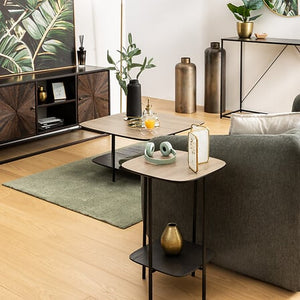 Холна маса atmosphera Hodia, MDF, Метал, 40x40x60 см