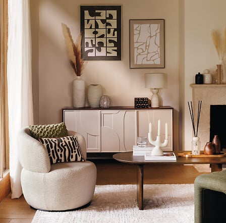 Свещник atmosphera Wonj, Керамика, 32 cm