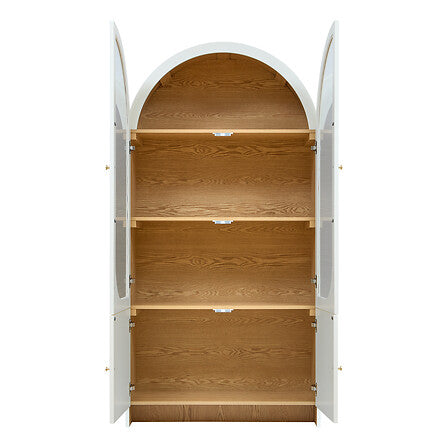 Шкаф с витрина atmosphera Bloomy, 4 врати, 180 cm, MDF