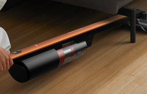 Вертикална прахосмукачка Deerma VC31, 180W, 15 kPa, Контейнер за прах 600 мл, Златист