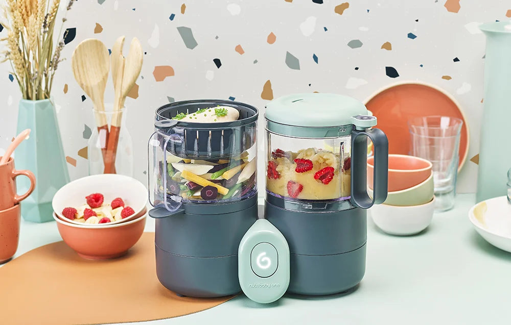 Уред за готвене на пара 6м+, 4в1 Nutribaby Glass