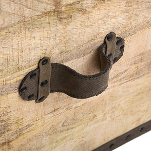 Пуф ракла atmosphera Silas, Мангово дърво