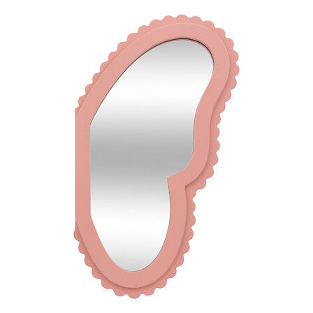 Комплект 2 огледала пеперуда Anna, MDF, Розов