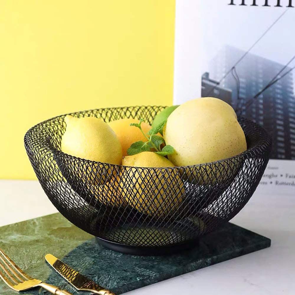 Bol pentru fructe Confortime, 30 cm, Metal, 2 culori