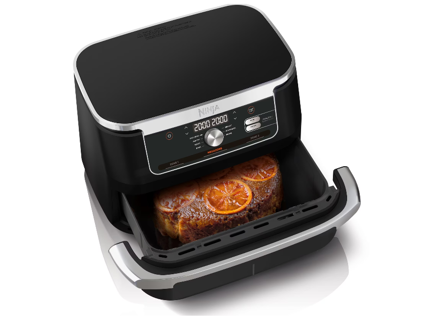 Фритюрник с горещ въздух Ninja AF500DE Foodi FlexDrawer, 2470W, 10.4 л, 7 програми, Черен