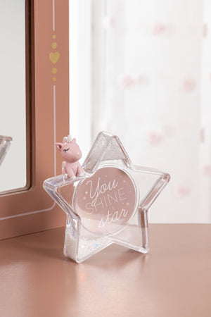 Детска прозрачна завеса atmosphera с помпони 140х240см, Розов