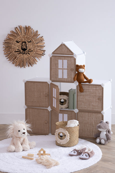 Детски замък за съхранение King, Юта, 95x109cm