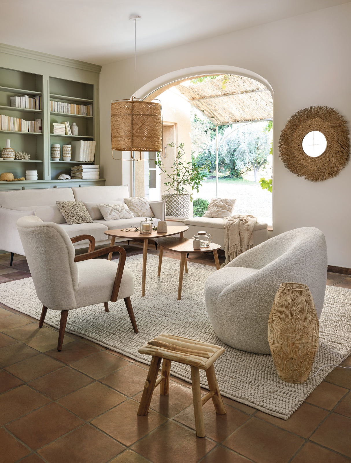 Пейка със съхранение atmosphera Aurora, Бял, 100x40 см