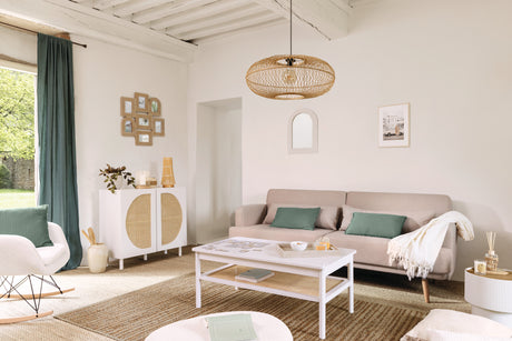 Триместен разтегателен диван atmosphera Jack, 214х86х83 cm, Бежов