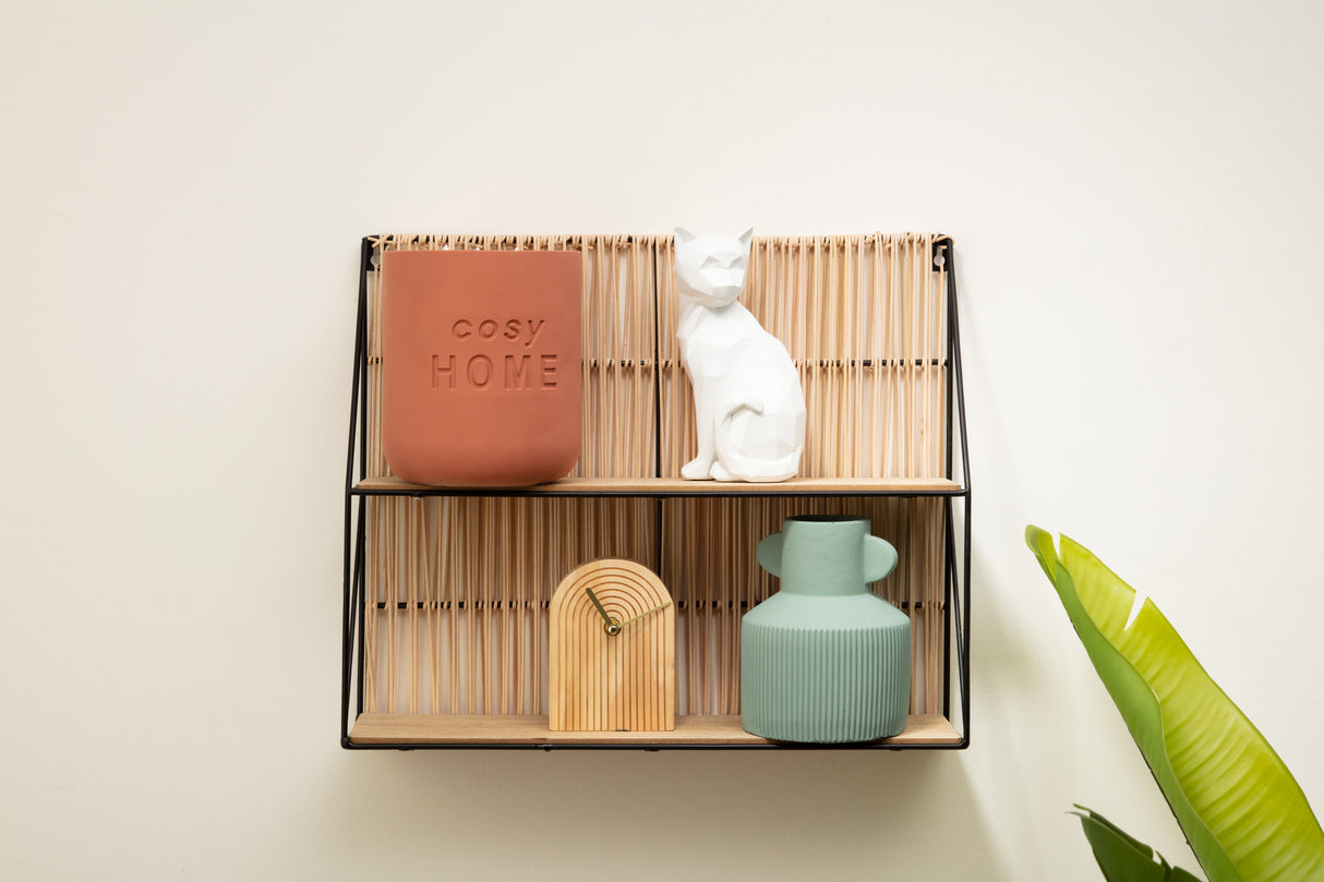 Рафт за стена atmosphera Sofia,  Метал, 48x40 см