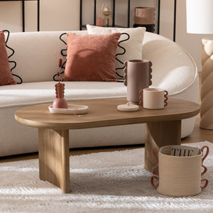 Холна маса atmosphera Lousada, 110x60 cm, Акация, MDF