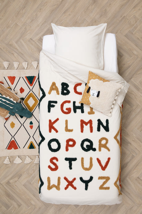 Детско двулицево спално бельо atmosphera Oasis, 140x200 cm, Памук