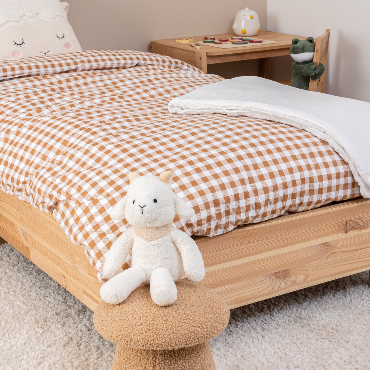 Детска плюшена играчка Sheep Farm, 28 cm