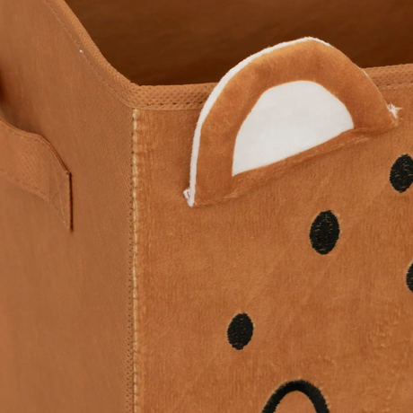 Детска кутия за съхранение atmosphera Leopard, 29x29 см