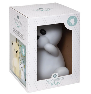 Детска нощна лампа atmosphera Teddy Bear, Включени батерии, 30 см