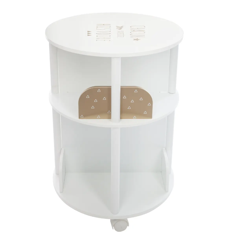 Детски въртящ шкаф за книги atmosphera, MDF