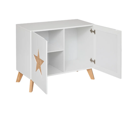 Детски шкаф Аtmosphera Star, Бял