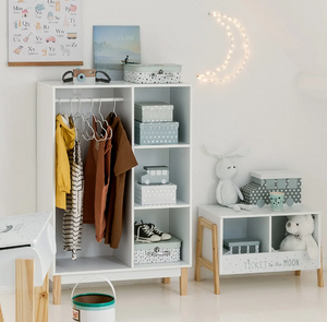 Детски шкаф Аtmosphera Moon, Бял