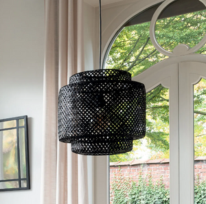 Пендел atmosphera Liby, 40 cm,Черен, Бамбук