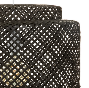 Пендел atmosphera Liby, 40 cm,Черен, Бамбук