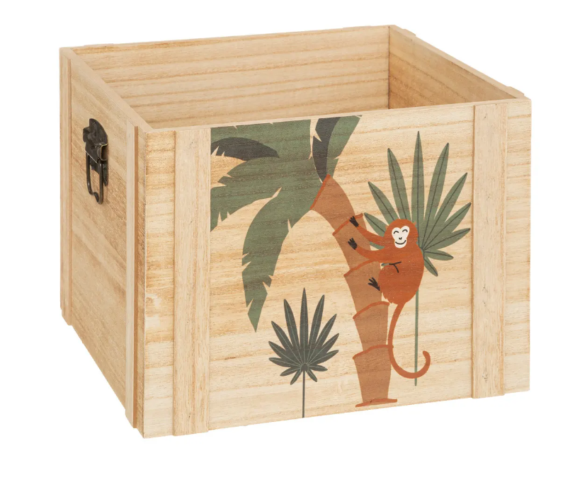 Сет детски кошове Аtmosphera Jungle, Дърво, 3 бр.