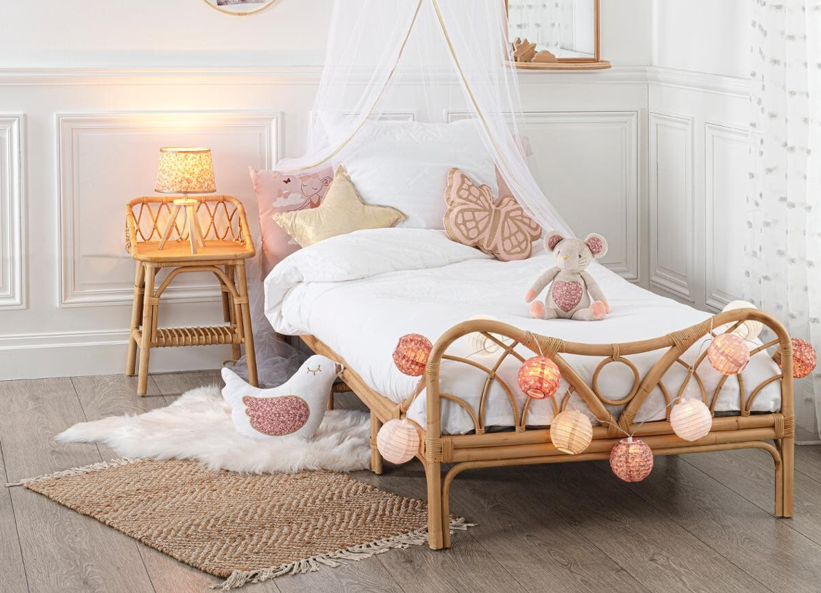 Детско нощно шкафче atmosphera, Ратан, 56 cm