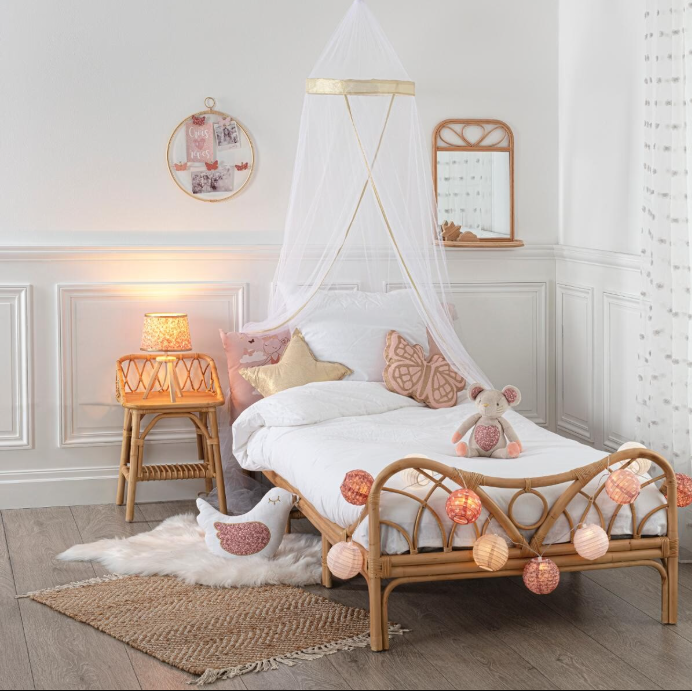 Детско легло atmosphera, Ратан, 90x190 cm