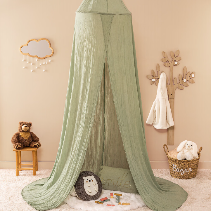 Детски балдахин atmosphera Gauze, Памук, 250x50x350 cm