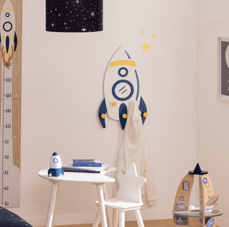 Детска закачалка atmosphera Cosmos, 56cm, MDF