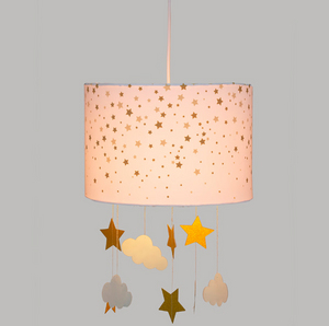 Детска висяща лампа atmosphera Stars, 36 cm