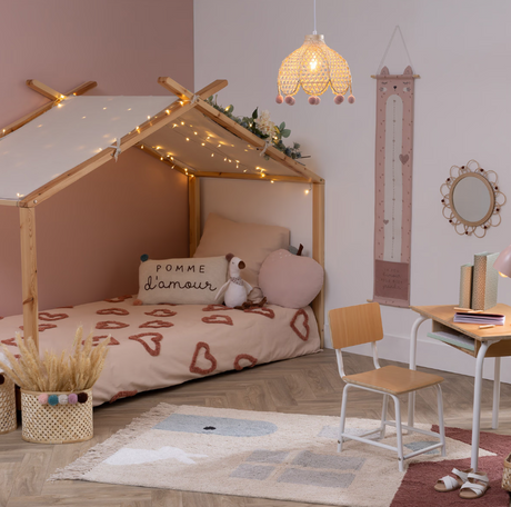 Детска висяща лампа atmosphera La campagne, Бамбук, 130 см