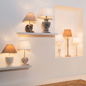 Настолна лампа atmosphera Renzo, 56 cm, Дърво