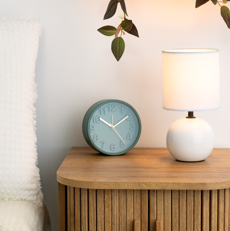 Нощна лампа atmosphera Timeo, 25 cm, Керамика