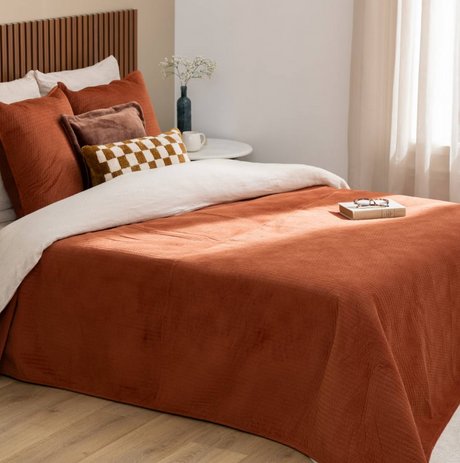 Комплект шалте с 2 бр. калъфка atmosphera Lilou, 240x260 cm