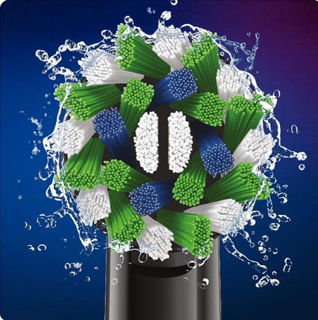 Накрайник за електрическа четка Oral-B Pro CrossAction 860465, 10 броя