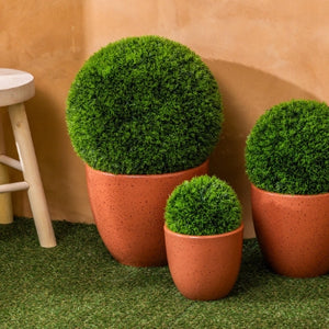 Изкуствено растение atmosphera Carly Ball, 18 cm