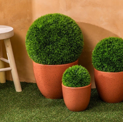 Atmosferă de plantă artificială Carly Ball, 27 cm