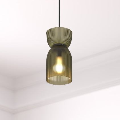 Пендел atmosphera Ancel, 14 cm, Стъкло, Зелен