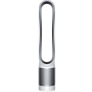 Пречиствател на въздух Dyson TP00 42815701, Air Multiplier, 10 нива на скорост, HEPA филтър H13, Дистанционно управление, Бял/Сребристо