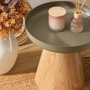 Помощна маса atmosphera Hercyna, MDF, Ø40 см