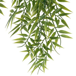 Plantă artificială Atmosphera Liora, bambus suspendat, 67 cm